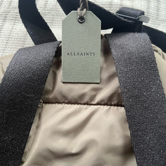 Quilted Army Green All Saints Backpack